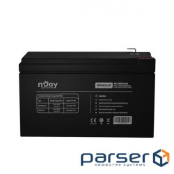 Accumulator battery Njoy GP09122F 12V (BTVACIUOCTA2FCN01B) VRLA