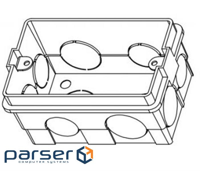 Бокс для врізного монтажу Hikvision DS-KAB118