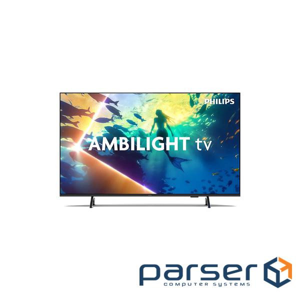 Телевізор 50" 4К LED 60 Hz, Titan OS, 230 cd/m2, A mbilight, sound 20W, Wi-Fi 802.11a (50PUS8010/12)