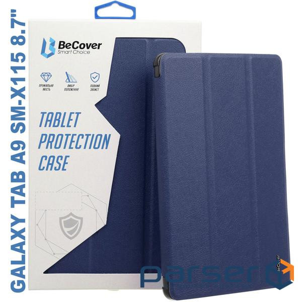 Чохол до планшета BeCover Soft Edge stylus holder Samsung Tab A9 SM-X115 8.7" Deep Blue (710356)