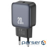 Зарядний пристрій XO USB-C PD20W Black (L153.black)
