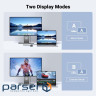 Концентратор Ugreen USB-C to HDMI + 2xUSB 3.2 + USB-C 3.2 + RJ45 + PD CM512 gray (45000)