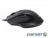 Wired mouse, optical, ergonomic, 6 buttons, 2400 DPI, USB, black (Mc-6B01)