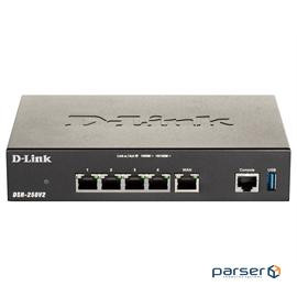 D-Link Router DSR-250V2 Unified Services VPN Router Brown Box