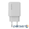 Зарядний пристрій Canyon OnCharge 200 20W 1xPD 1xQC EU White (CNE-CHA200-21)