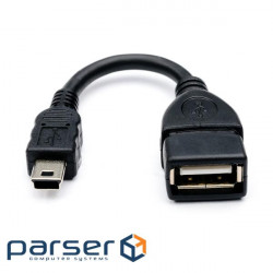 Cable VOLTRONIC USB 2.0 AF/Mini-B OTG, 0,1m (YT-C/AF-0.1MnB)