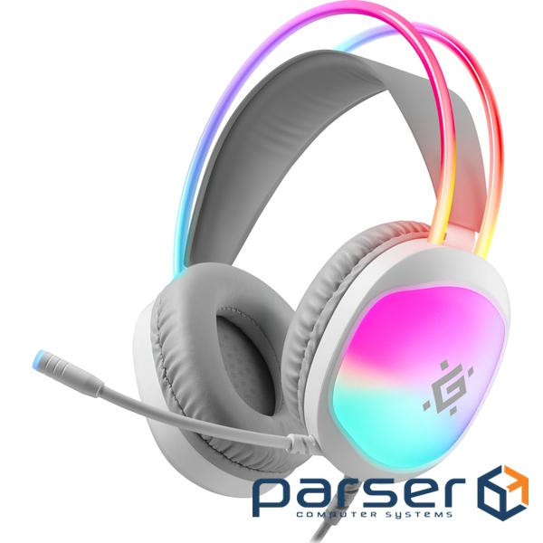 Гарнітура Defender Eclipse, USB, 2м, White (62440)