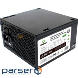 Power Supply Partizan AC220B-DC12В/ 1А (1333) GAMEMAX 450W (GM-450) Стандарт БП - ATX 12V v2.3, Мощность - 450Вт, Модуль PFC - активный, Подключение материнской платы - 20+4 pin, Подключение видеокарты - 1x6 pin, Количество разъемов SATA - 2, Количество разъемов Peripheral - 2, Тип охлаждения - вентилятор, Диаметр вентиляторов - 1x120 мм Gamemax GM-400-80+APFC Black