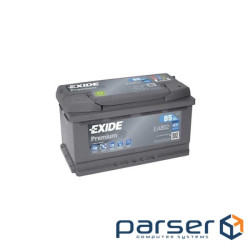 Акумулятор автомобільний EXIDE PREMIUM 85A (EA852)