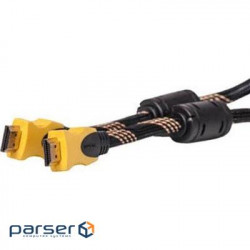 Кабель мультимедійний HDMI to HDMI 5.0m PowerPlant (KD00AS1197)