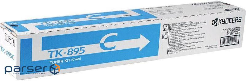 Тонер-картридж Kyocera TK-895C (1T02K0CNL0)