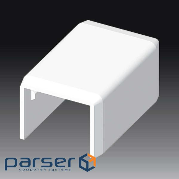 З"єднувач для LHD 25х20 білого кольору, Серія LHD, ПВХ (8912_HB)