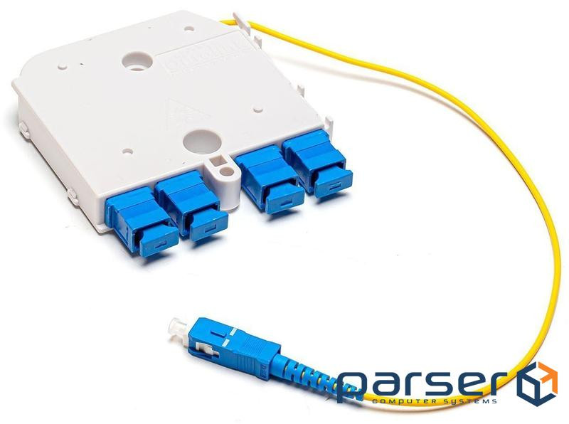 Подільник оптичний Optolink PLC (USM) 1x4-SC/UPC Optolink PLC (USM) 1x4-SC/UPC