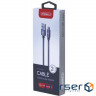 Date cable USB 2.0 AM to Micro 5P 2.0m CBGNYM2 grey Intaleo (1283126477683)