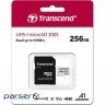 Карта пам'яті TRANSCEND microSDXC 300S 256GB UHS-I U3 V30 A1 Class 10 + SD-adapter (TS256GUSD300S-A)