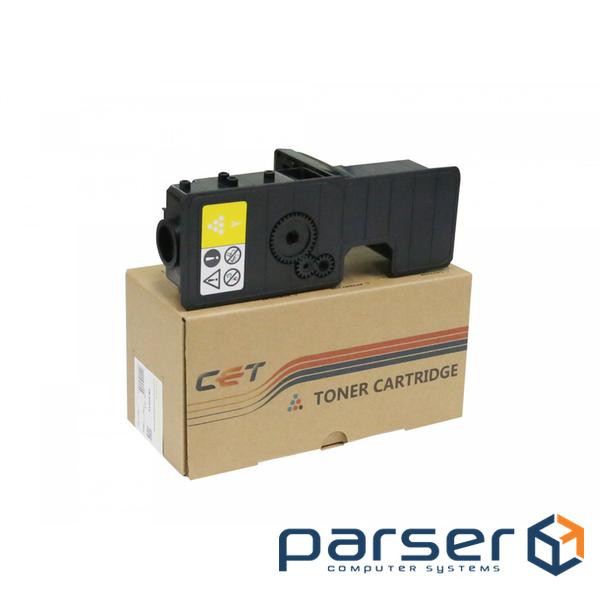 Тонер-картридж CET Kyocera Mita ECOSYS P5021/5521 TK-5220Y 1,2K, yellow (CET141136)