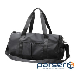 Сумка спортивна Merlion, 50x24x26cm, з плечовим ременем, Black (YT-1890B)