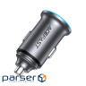 Зарядний пристрій Acefast 1xUSB-C PD65W + 1xUSB black (6974316284963)