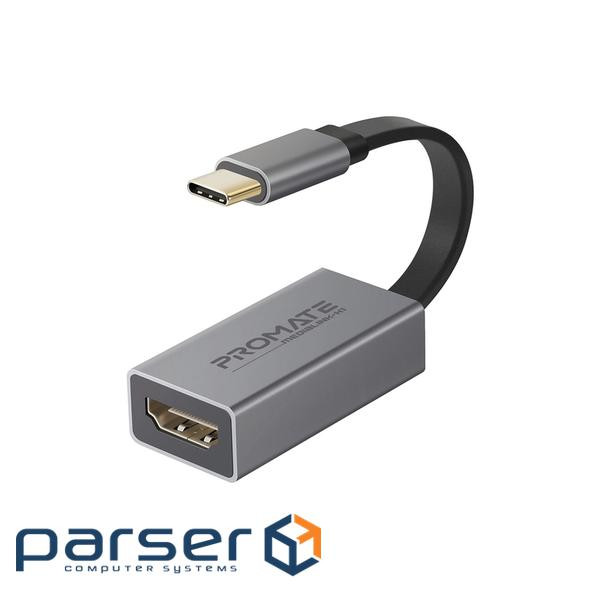 Перехідник USB-C to HDMI 4K30Hz grey Promate (medialink-h1.grey)