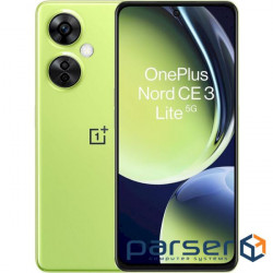 Смартфон ONEPLUS Nord CE 3 Lite 5G 8/128GB Pastel Lime (Nord CE 3 Lite 8/128GB Pastel Lime)
