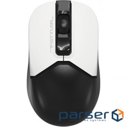 Миша бездротова A4Tech Fstyler FB12S (Panda), USB, колір чорний + білий 