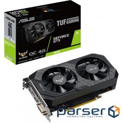 Відеокарта ASUS TUF Gaming GeForce GTX 1650 OC Edition 4GB GDDR6 (TUF-GTX1650-O4GD6-P-GAMING)