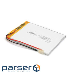 Літій-полімерний акумулятор 4*50*90mm 3,7V (Li-ion 3.7В 2400мА&middot,год) (406090) ) (406090)