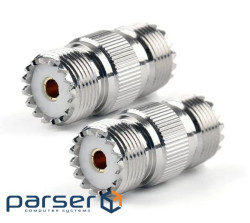 Перехідник UHF Female (мама-мама, гніздо-гніздо) з двох сторін ціна за 1 шт (YT42312)