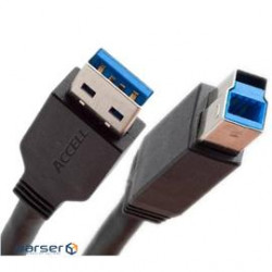 Accell Cable A111B-003B-2 3ft USB 3.0 SuperSpeed Cable A/B Bare