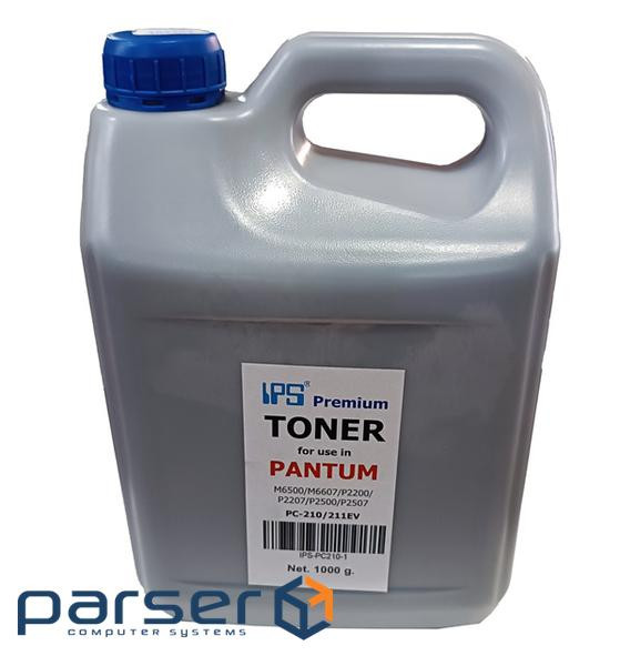 Тонер PANTUM M6500/M6607/P2200/P2207/P2500/P2507, PC-210/211EV (1кг ) Premium IPS (IPS-PC210-1)