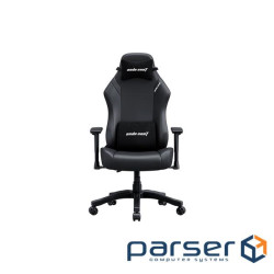 Крісло ігрове Anda Seat Luna PVC Size L Black (AD18-44-B-PV)
