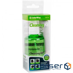 Universal cleaning set ColorWay set 2 in 1 microfiber and spray (CW-4129)