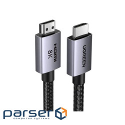 Кабель мультимедійний HDMI M to HDMI M 1.0m 8K black Ugreen (25908)