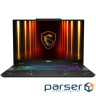 ноутбук 17.3FMI_144Hz/R5 240/16/512/RTX 5060 8GB/D OS/Translucent Black MSI Cyborg (9S7-17UL32-039)