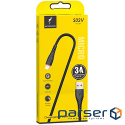 Кабель SkyDolphin S02V USB - micro USB (M/M), 1 м , Black (SDUSB-000591)