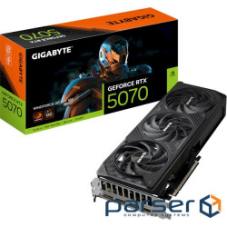Відеокарта GIGABYTE GeForce RTX 5070 WindForce OC SFF 12G (GV-N5070WF3OC-12GD)