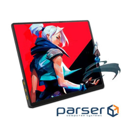 Монітор 14'' ZSUS 14A-2K, Black, WLED, IPS, 2160x1440, 15:10, 5 мс, 60 Гц, 350 кд/м 2, 1000:1,