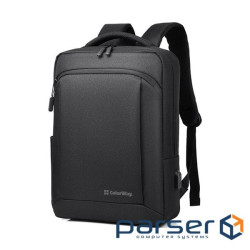 Рюкзак для ноутбука 17.3" ColorWay Practical, Black (CW-BPP173-BK)