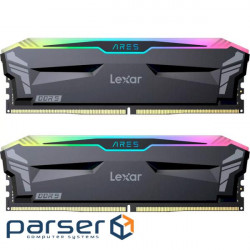 Memory module LEXAR Ares RGB Black DDR5 6800MHz 32GB Kit 2x16GB (LD5U16G68C34LA-RGD)
