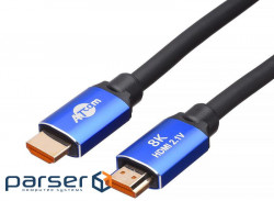 Multimedia cable HDMI to HDMI 5.0m V2.1 Atcom (88855)