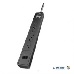 APC Power Strip Essential SurgeArrest PE6T 6 Outlets Phone Protection 120V Retail