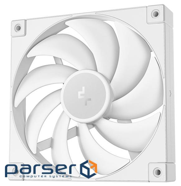 Вентилятор Deepcool для корпусу FD14 білий,140x140x25мм, HB, 400~1650 RPM+-10%, ≤2 (R-FD14-WHNPN1-G) , HB, 400~1650 RPM+-10%, ≤2 (R-FD14-WHNPN1-G)