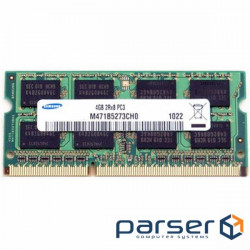 RAM Samsung DDR3 SODIMM 4Gb 1600MHz (M471B5173QH0-YK0)