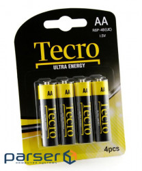 Батарейка Tecro Ultra Energy AA/LR06 BL 4 шт (R6P-4B(UE))