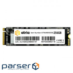 SSD ATRIA MX500S 256GB M.2 NVMe (ATNVMX500S/256)