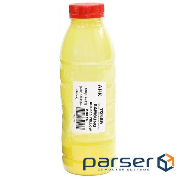 Тонер SAMSUNG CLP-300 Yellow+chip AHK (1500240)
