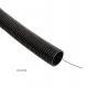 Corrugated pipe COURBI & Oslash, 16 PVC non-combustible (black), coil 50m (31-21060-016)