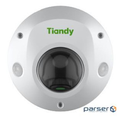 Камера IP Tiandy TC-C35PS Spec:I3/E/Y/M/H/2.8mm/V4.2, 5MP, Mini Dome, 2.8mm, f/1.6, IR30m, DC12V, Po