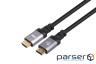 Кабель мультимедійний HDMI to HDMI 3.0m v.2.1 2E (2EW-1143-3M)
