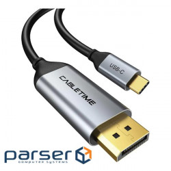 Кабель Cabletime USB Type-C - DisplayPort, 2 m (CC20H)